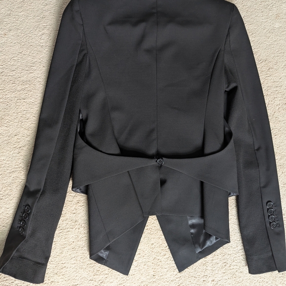 BCBGMaxAzria Women's Elegant Black Blazer Suit Jacket Size XXS - Picture 14 of 14